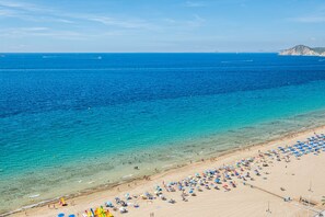 Accommodatie ligt op het strand