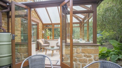 Copperstones, is in quiet idyllic location amid rolling hills in the Cotswolds