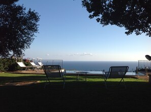 Terrace/patio - LE QUERCE - Villa with spectacular sea view and swimming pool (Maratea)
