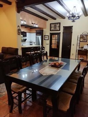Dining - Self catering Cortijo La Torna for 8 people (Carcabuey)