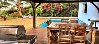 Villa Mabuya: A haven of peace with private pool and breathtaking views in Sainte-Anne