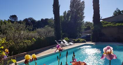 3* air-conditioned villa for 8 with swimming pool in a quiet location 7 minutes' walk from the village