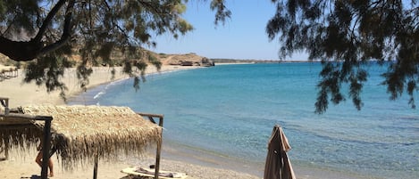 Nära stranden och strandhanddukar