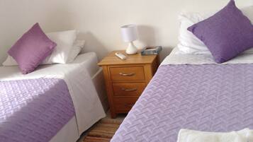 2 bedrooms, in-room safe, iron/ironing board, free WiFi