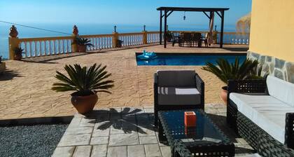 VILLA WITH SEA AND MOUNTAIN VIEWS, NEAREST BEACH 6KM