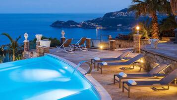 Piscine à débordement