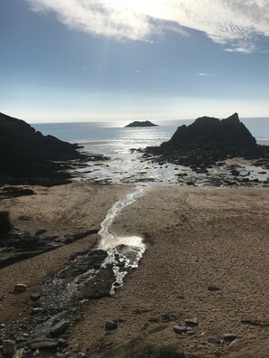 Nær stranden