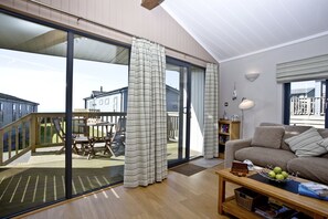 Smart-TV, DVD-spiller, bøker og filmbibliotek