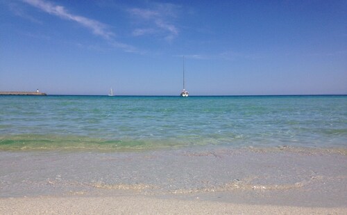 Wohnung in Villa, Parkplatz, kleiner Garten, nahe gelegenen Strände