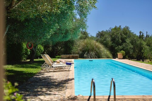 Villa Cleopatra: Comfortable villa with 4 bedrooms and private swimming pool close to Gouvia