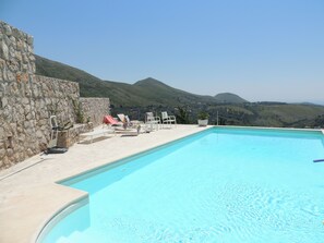 Pool - Villa With Private Pool And Sea Views, Peaceful Location,10 Minutes To The Beach (Itri)