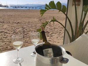 Vue sur la plage/l’océan