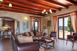 Smart TV, fireplace, Netflix, DVD player