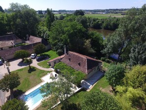 Exterior - CHARMING PERIGOURDINE ALONG THE DORDOGNE (Cours-De-Pile)