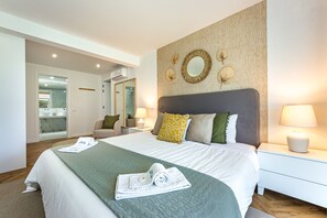 6 slaapkamers, een kluis op de kamer, een strijkplank/strijkijzer