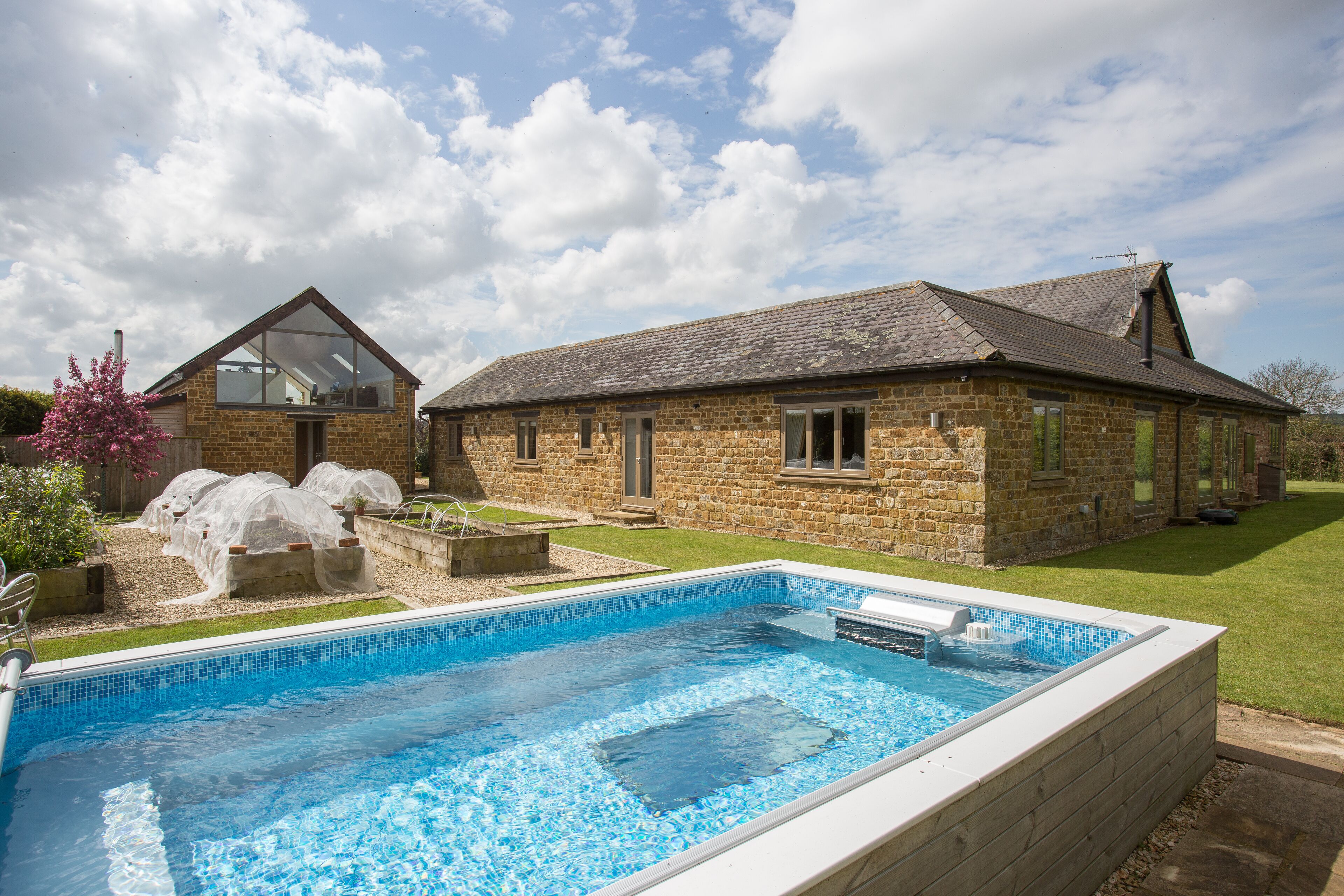 Außenpool, beheizter Pool