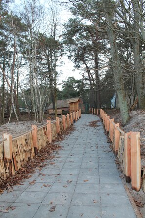 Property grounds - Thatched cottage on Woliner National Park overlooking the Neuendorfer See (Wiselka)