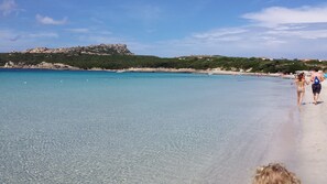 Beach nearby, sun-loungers