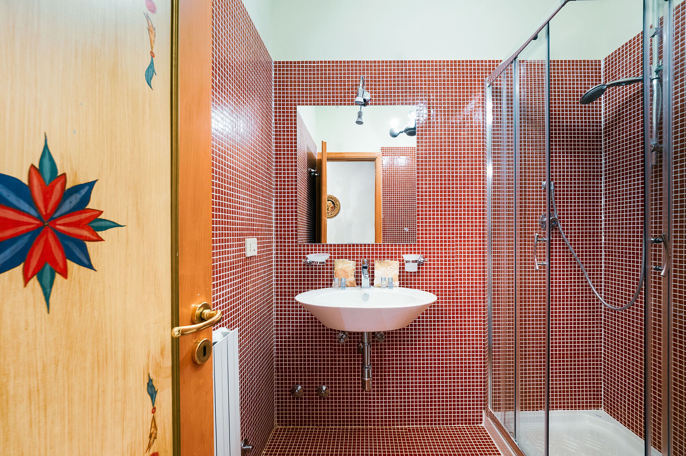Dusche, Handtücher
