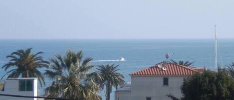 Näkymä rannalle/valtamerelle