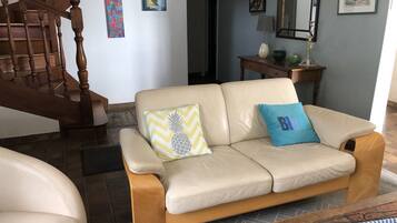 TV, fireplace, DVD player, stereo