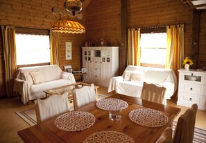 TV, stereo - This log cabin's only once in Heimbach Hasenfeld Eifel National Park (Heimbach)