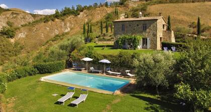 Charmantes neues Bauernhaus mit privatem Pool, Natural SPA Resort Val D'Orcia Unesco