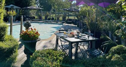 Luxurious Gite in tranquil surroundings with private heated salt water pool