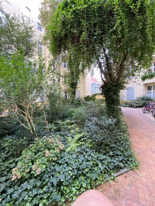 Overnattingsstedets uteområder