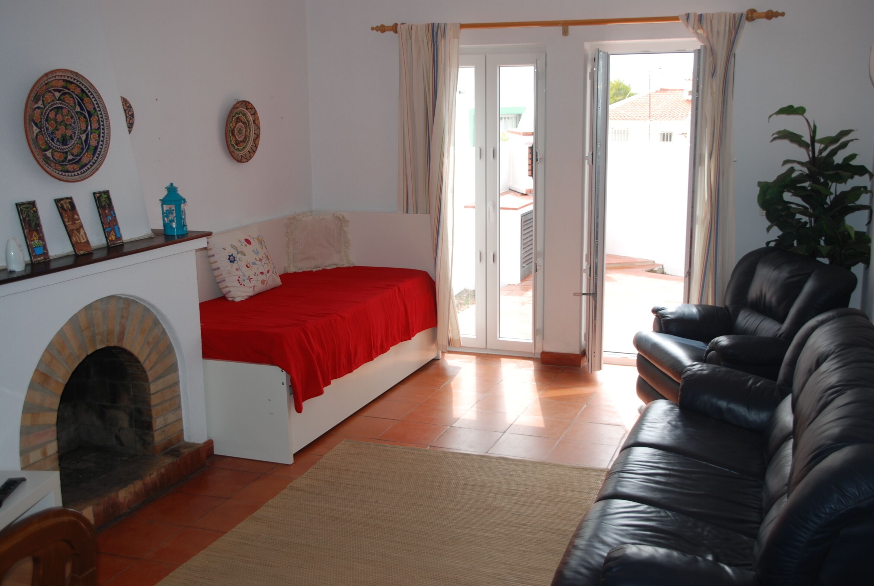 House with terrace and barbecue