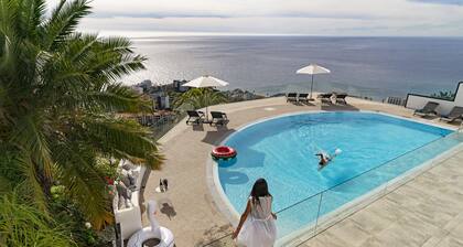 Sky Villa, pool and view in a luxury urbanization.