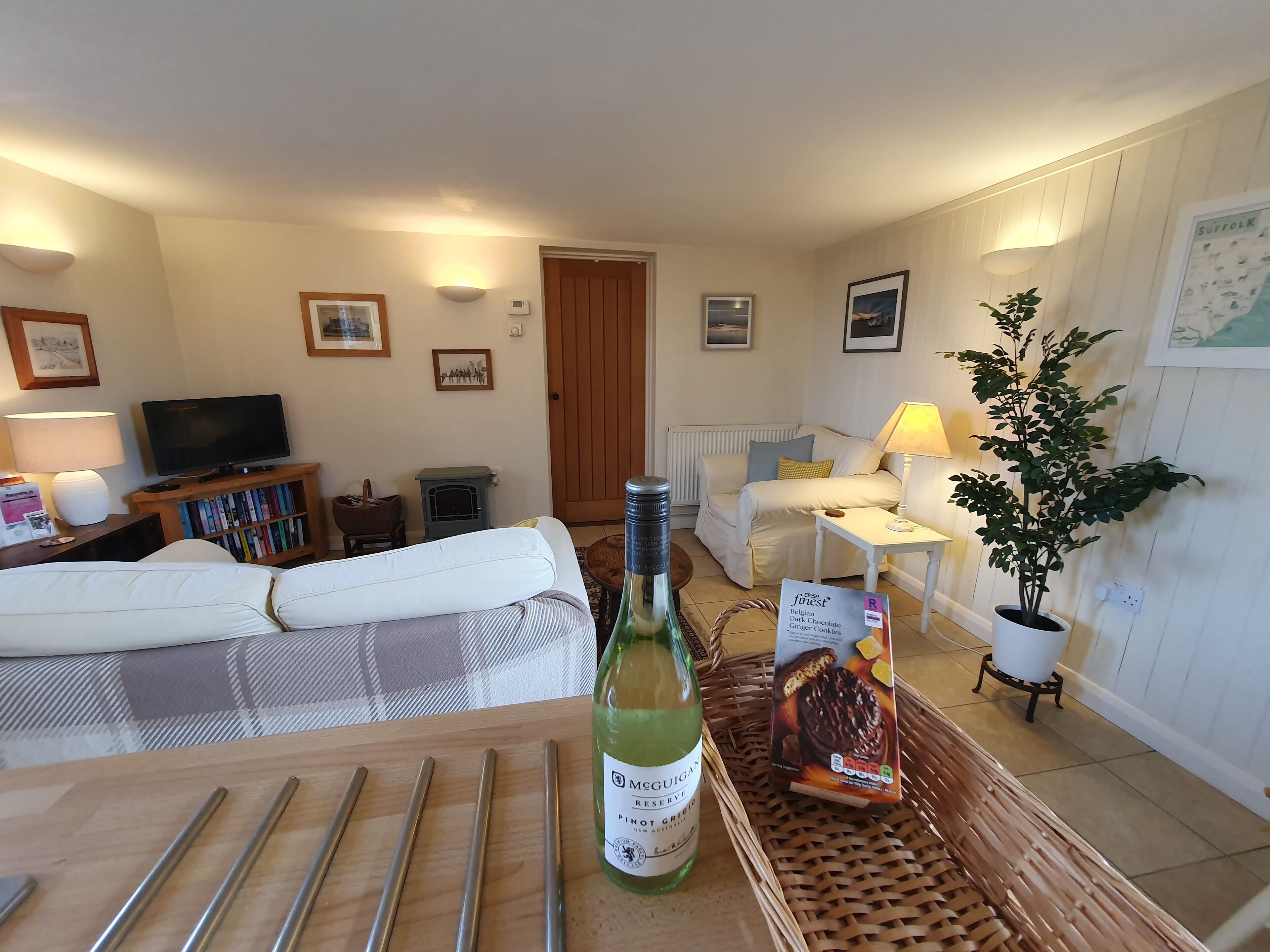 Smart-tv och böcker