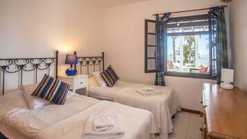 4 habitaciones y caja de seguridad en la habitación