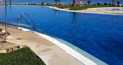 First beach line (beachside) - a paradise on the Costa del Sol.