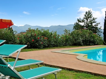 Relax by the pool and take it all in.....