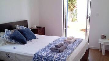 2 sovrum, strykjärn/strykbräda, resesäng och gratis wi-fi