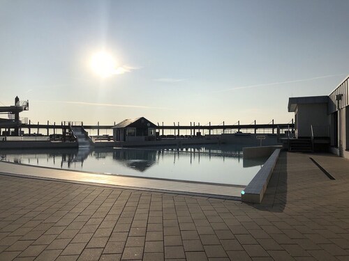 Feriehaus Renner behind the dike in Spieka-Neufeld incl. beach chair