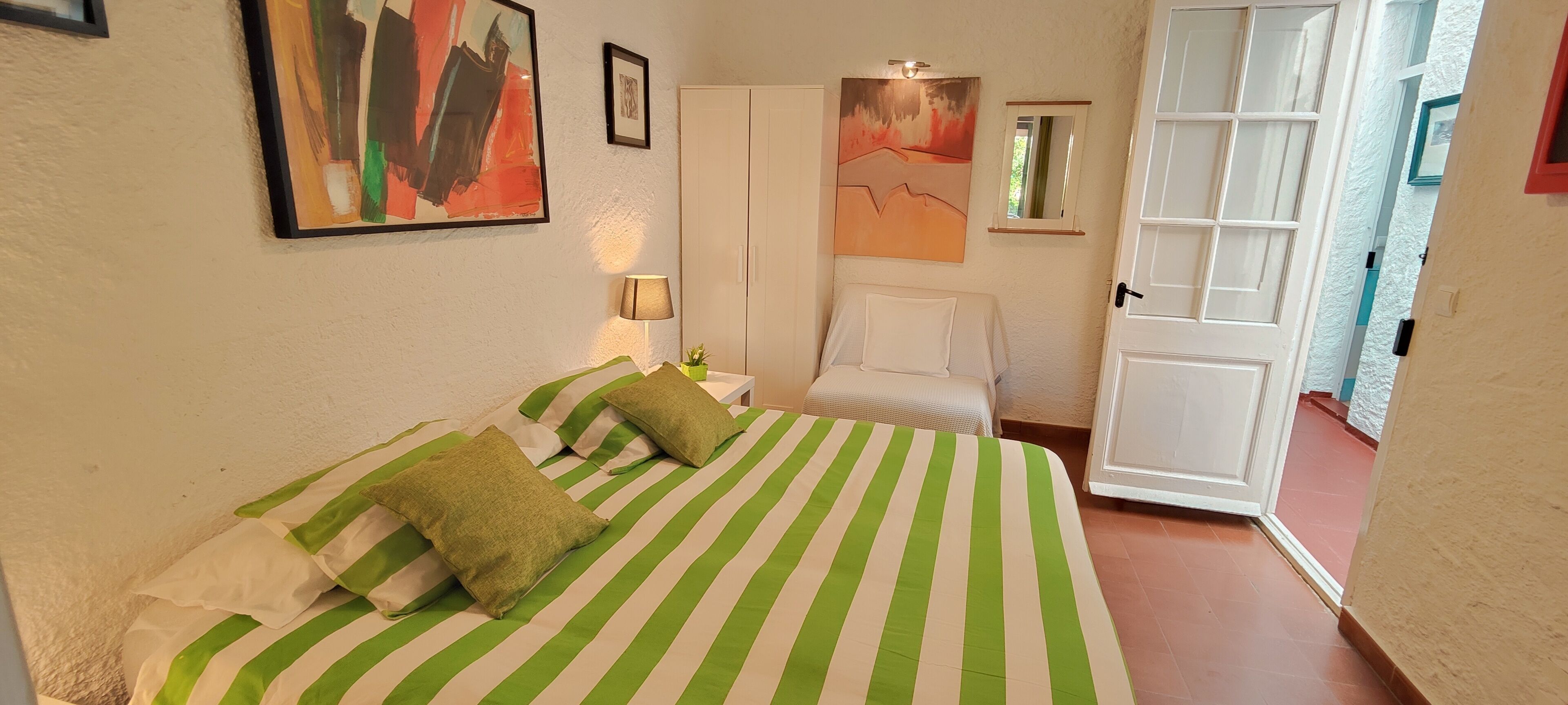 House with garden at 35 meters from the sand beach of LA FOSCA