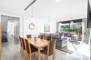 Televisión, chimenea y reproductor de DVD 