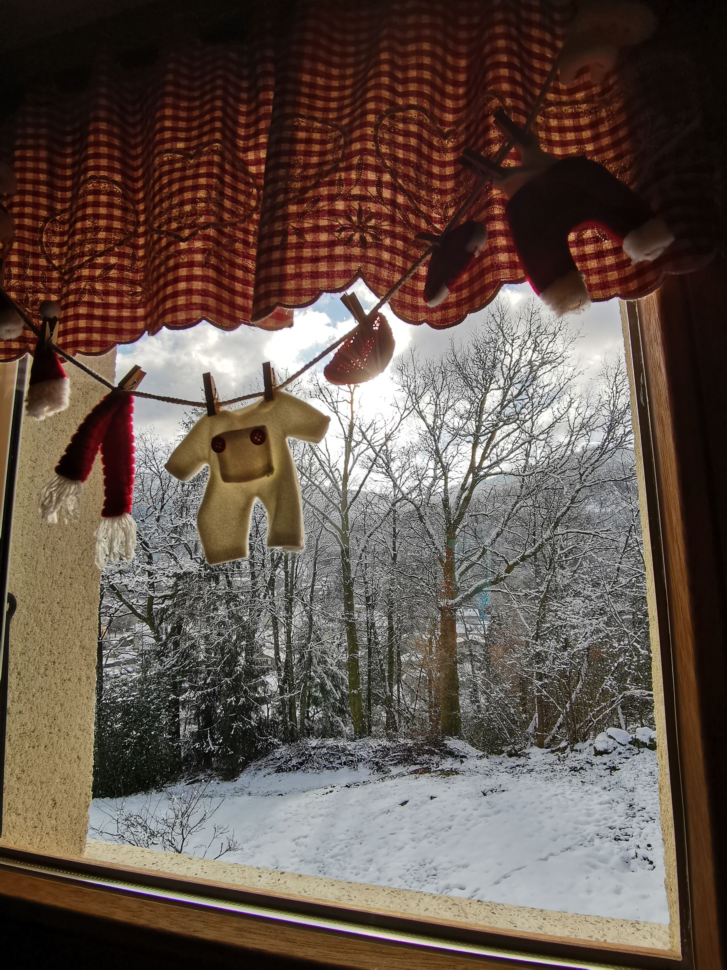 Blick von der Unterkunft