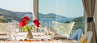 Luksus Femstjernes Villa nær Dubrovnik er det perfekte sted for gruppeferie