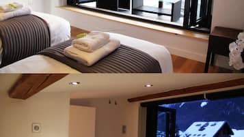 5 dormitorios, tabla de planchar con plancha, cuna de viaje