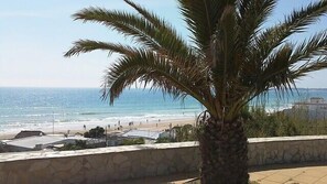 Vlak bij het strand, strandlakens