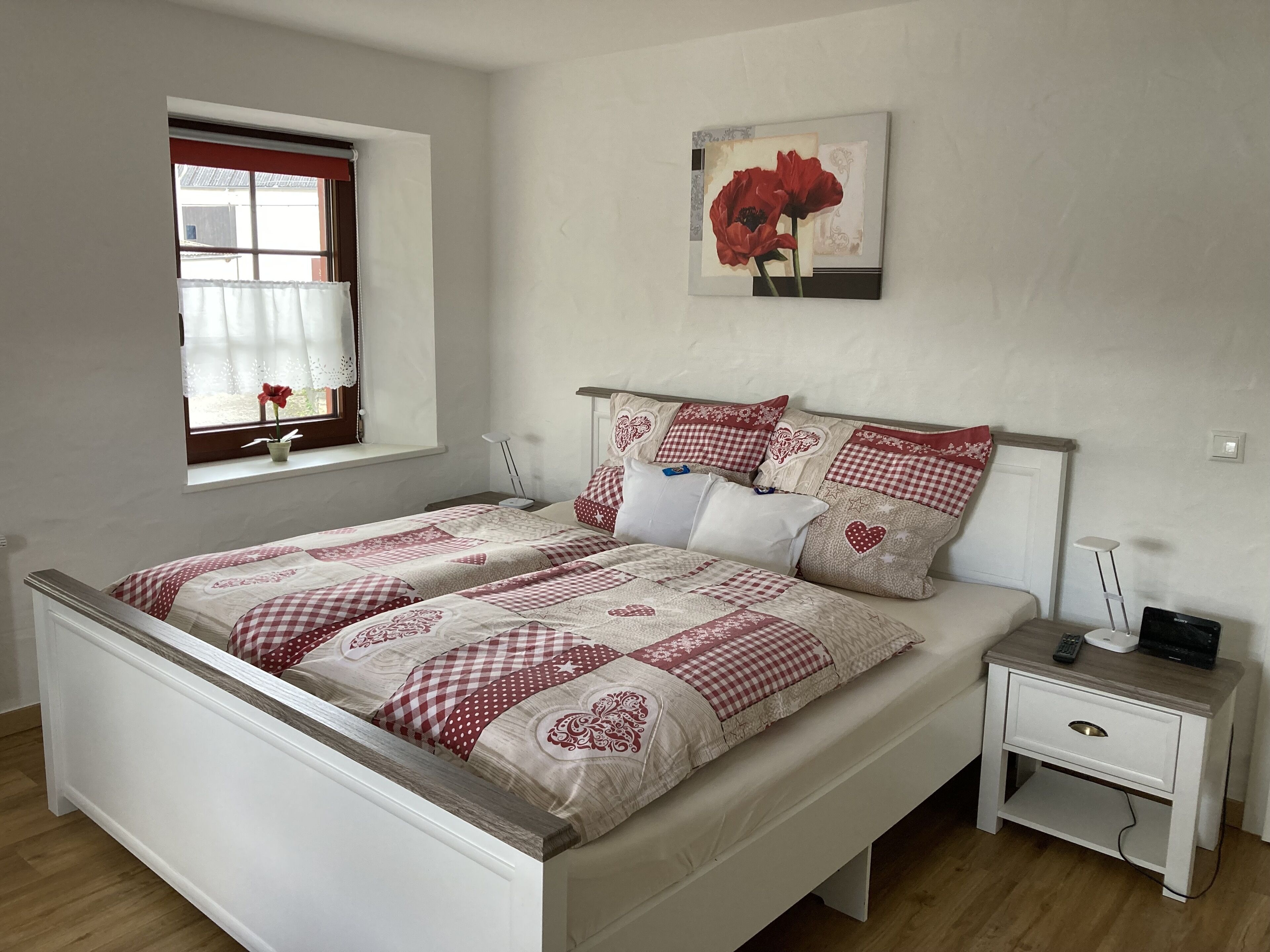 Bright, beautiful double room with a wide view in a quiet location