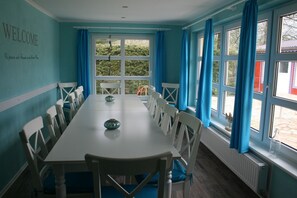 Dining - beautiful garden with village idyll on the lagoon (usedom)