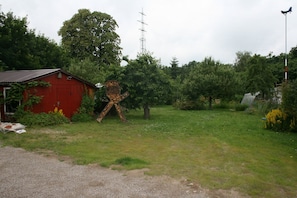 Property grounds - beautiful garden with village idyll on the lagoon (usedom)