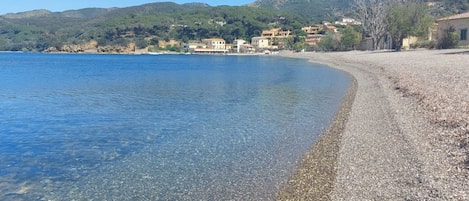 Vlak bij het strand, strandlakens