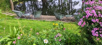 UUSI - Weiherblick - Maisonette FeWo romanttisessa Happenmühlessä