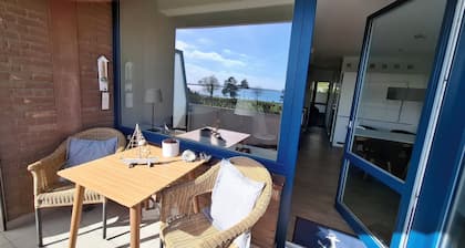 Travemünde, sea view from the balcony, free garage parking, Smart TV, W-Lan