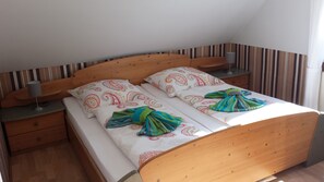 2 soverom, strykejern/-brett, wi-fi (inkludert) og sengetøy